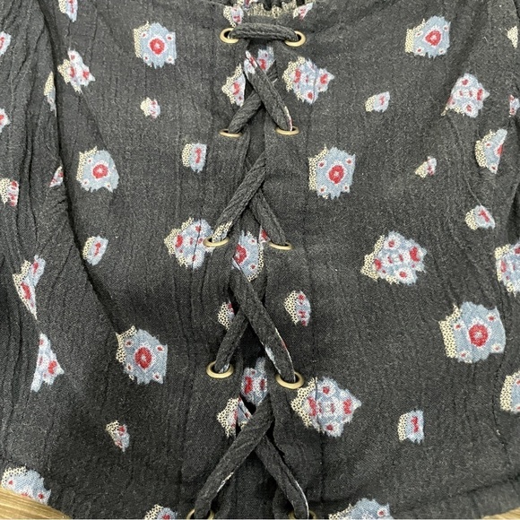 Aeropostale Blue Patterned Short and Tank Set - Picture 5 of 11